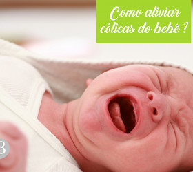 Cólicas no bebê: como evitar e aliviar?
